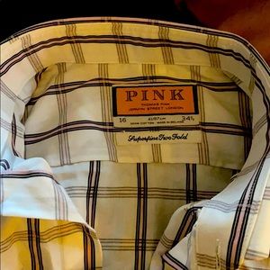 Men's dress shirt - Thomas Pink French cuff